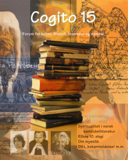 _15 Cogito: Vesen og uvesen i litteratur og litteraturformidling